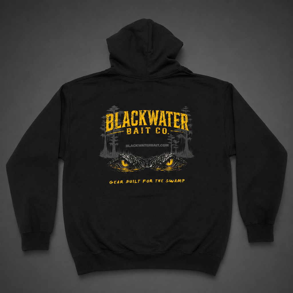 Blackwater Bait Co. Heavy Blend Hoodie-Black