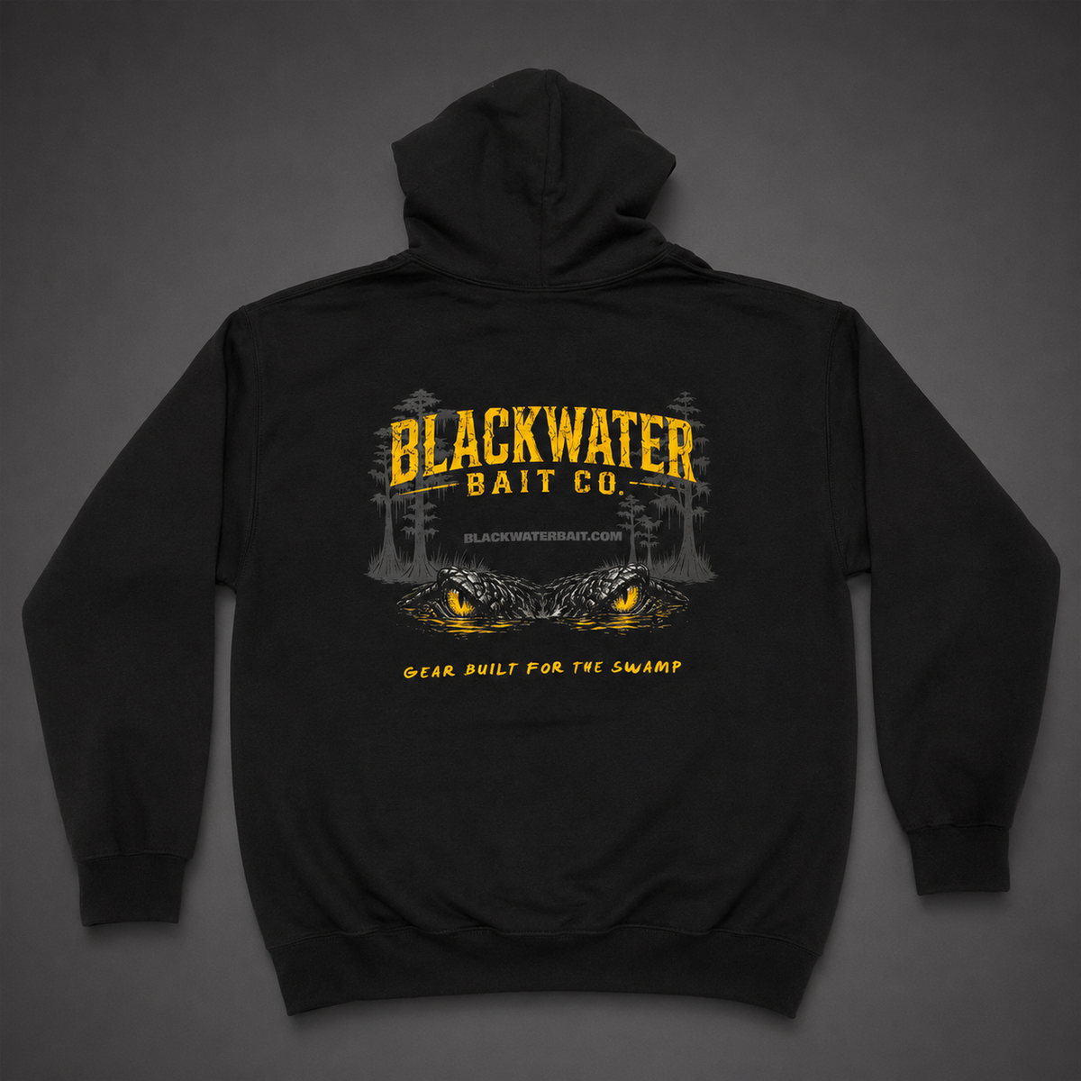 Blackwater Bait Co. Heavy Blend Hoodie-Black