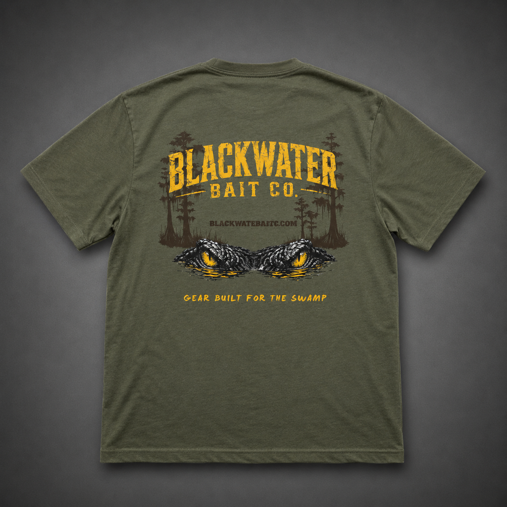 Blackwater Bait Co. T-Shirt - Military Green