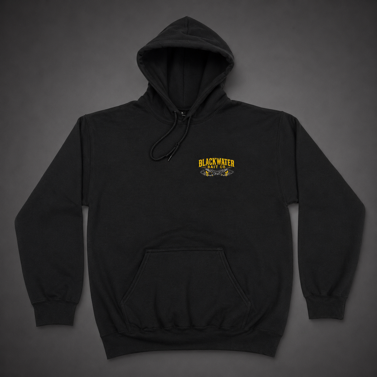 Blackwater Bait Co. Heavy Blend Hoodie-Black