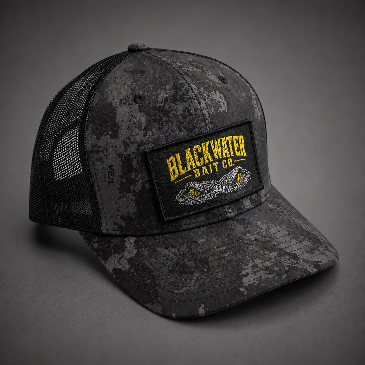 Blackwater Bait Co. Veil Camo Trucker Hat