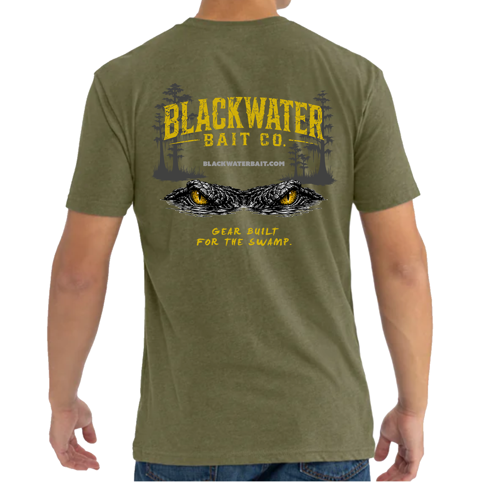Blackwater Bait Co. T-shirt - Military Green