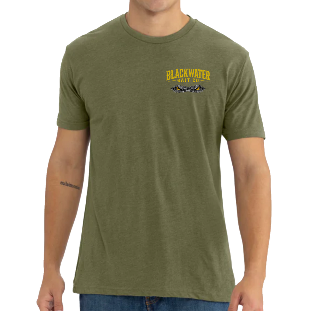 Blackwater Bait Co. T-shirt - Military Green