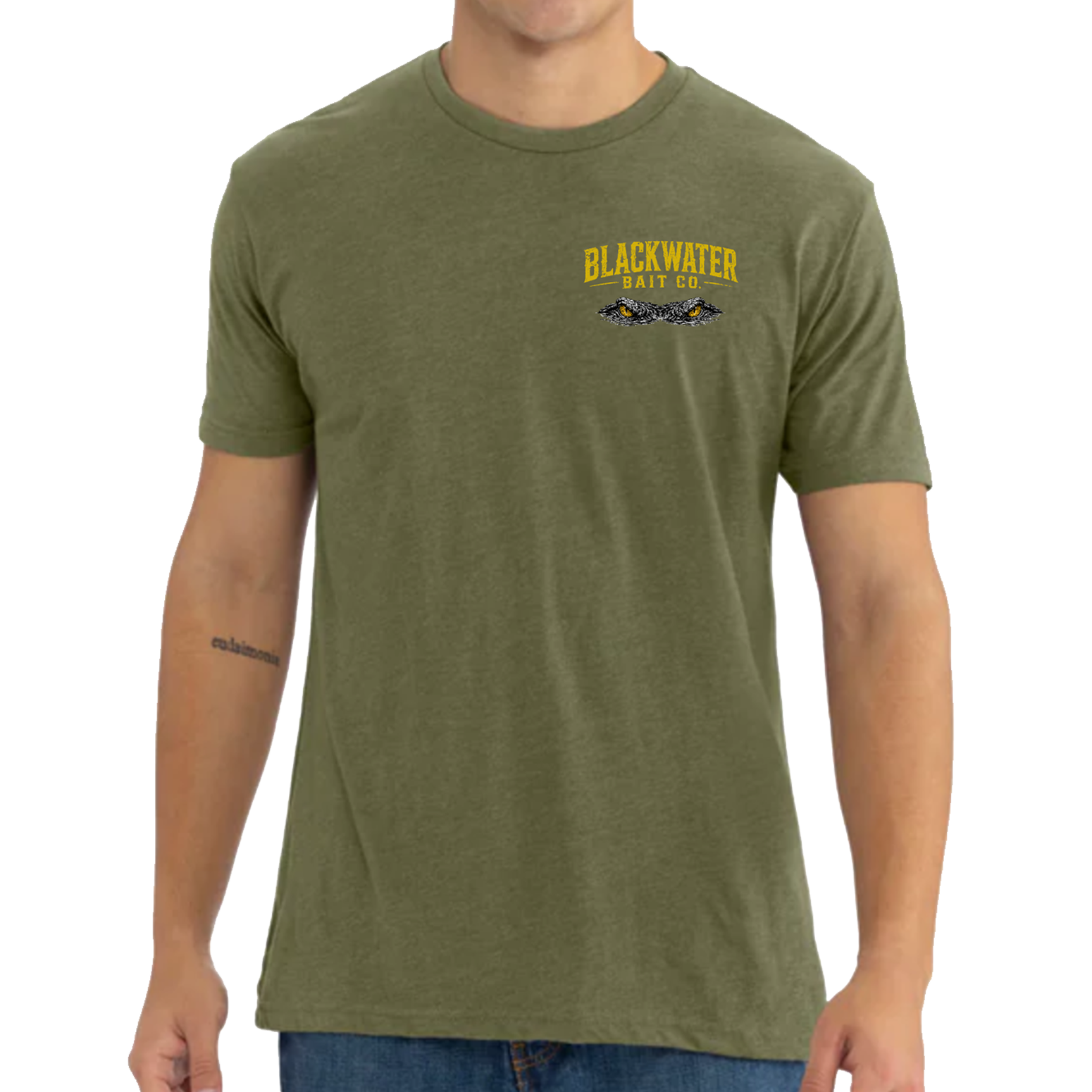 Blackwater Bait Co. T-shirt - Military Green